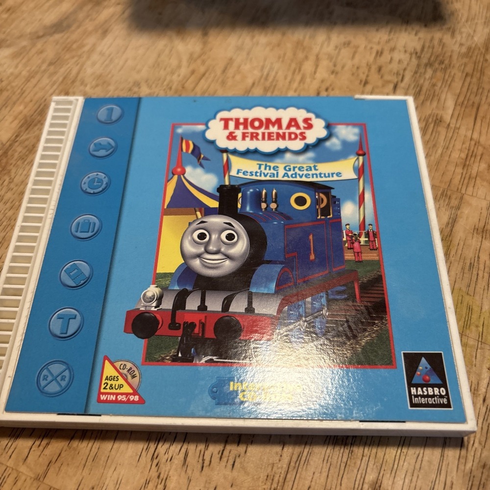 Thomas & Friends The Great Festival Adventure PC CD-ROM Hasbro Interactive 1999